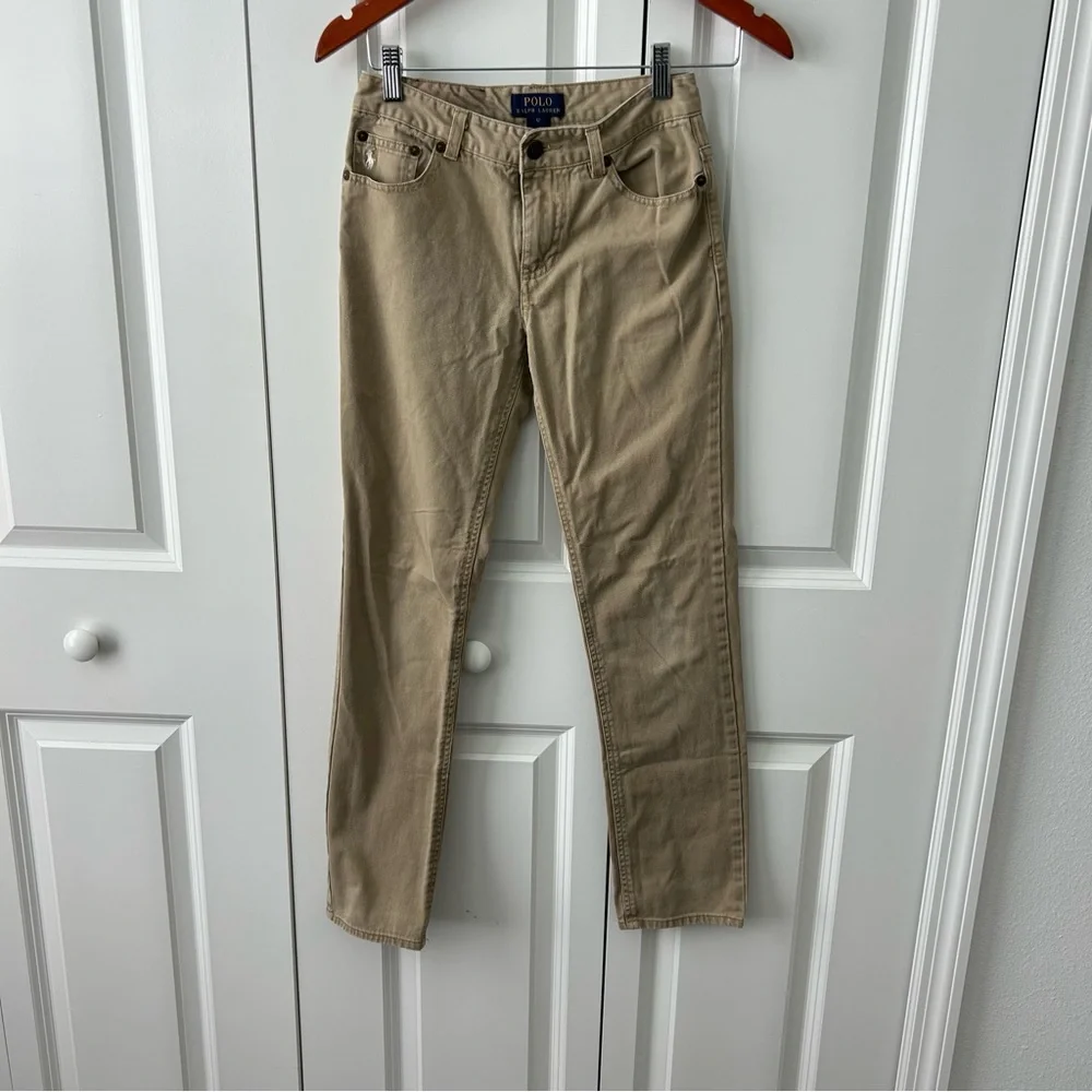Polo Ralph Lauren Boys Bundle – 1/4 Zip‎ Pullover & Khaki Pants size 12